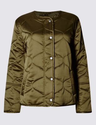 Satin Quilted Jacket